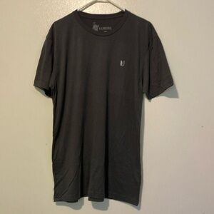 LinkSoul short sleeve grey and white soft t shirt medium